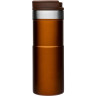Термокружка Stanley Classic NeverLeak 0,47 л, тёмно-янтарная